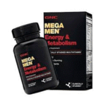 GNC Mega Men Energy and Metabolism Multivitamin - 90 Caplets - Image 2