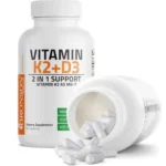 Bronson Vitamin K2 Plus D3 Extra Strength (60 Capsules) - Image 3