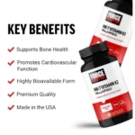 Force Factor, MK-7 Vitamin K2 100 mcg (60 Vegetable Capsules) - Image 3