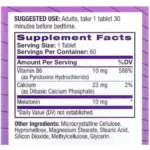 Natrol Melatonin 10 mg (60 Tablets) - Image 2