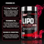 Lipo 6 Black Ultra Concentrate - 60 Pills (Capsules) - Image 3