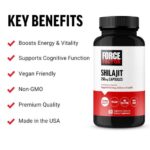 Force Factor, Shilajit, 250 mg, (60 Vegetable Capsules) - Image 3