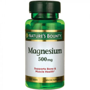 Nature's Bounty, Magnesium, 500 mg, 100 Tablets