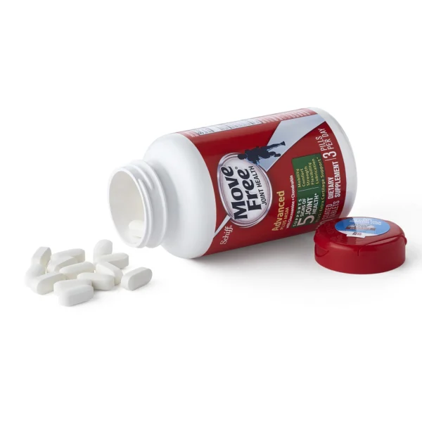 Move Free Advanced Plus MSM With Glucosamine Joint Supplements (120 Tablets) - Image 3
