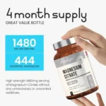 Vitabright Magnesium Citrate 1480mg | 240 Capsules - Image 4