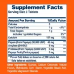 American Health Original Papaya Digestive Enzyme (250 Tablets) - Image 2