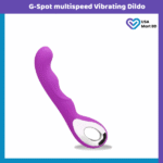 G-Spot Rechargeable multispeed Female Vibrating Dildo