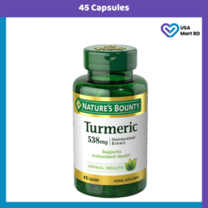 Nature's Bounty Tumeric 538 mg (45 Capsules)