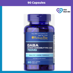 Puritan’s Pride, GABA 750 mg (90 Capsules)