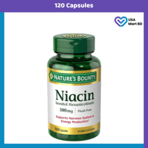 Nature's Bounty, Niacin 500 mg (120 Capsules) | Best price