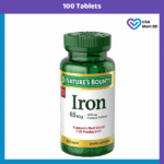 Nature's Bounty Iron 65 Mg (100 Tablets)