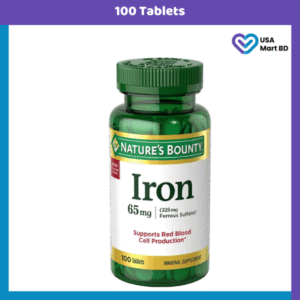 Nature's Bounty Iron 65 Mg (100 Tablets)