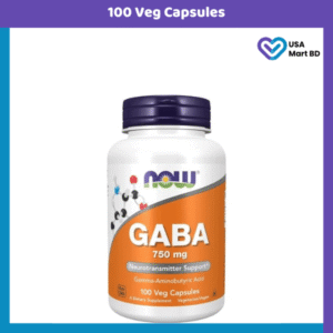 NOW Foods, GABA, 750 mg, (100 Veg Capsules)