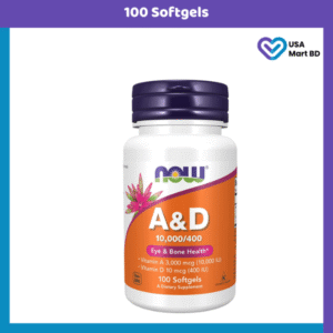 Now Foods Vitamin A & D 10000/400 (100 Softgels)