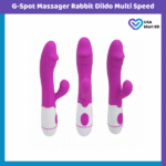 G-Spot Massager Rabbit Dildo Multi Speed Vibrator Sex toys for Women