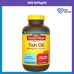 Nature Made, Fish Oil, Omega-3, 1200mg, (200 Softgels)