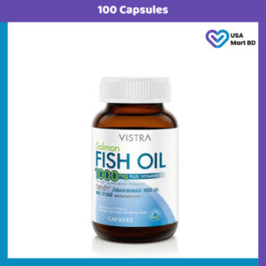 Vistra Salmon Fish Oil 1000mg Plus Vitamin E (100 Capsules)