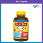 Nature Made Fish Oil Omega-3 1200mg (100 Softgels)