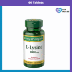 Nature's Bounty, L-Lysine - 1000 mg (60 Tablets)