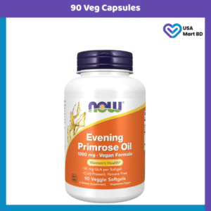 NOW Foods Evening Primrose Oil 1000 mg (90 Veg Capsules)