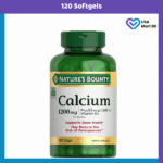 Nature’s Bounty Calcium 1200 mg With Vitamin D3 (120 Softgels)