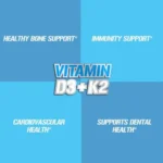 EVLution Nutrition Vitamin D3+K2 (60 Capsules) - Image 5