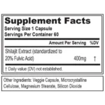 EVLution Nutrition, Shilajit, (60 Capsules) - Image 2