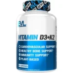 EVLution Nutrition Vitamin D3+K2 (60 Capsules)