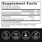 FORCE FACTOR L-Arginine 3000mg (150 Capsules) - Image 2