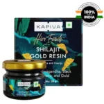 Kapiva Shilajit/Shilajeet Gold Resin 20g Contains 24 Carat Gold