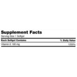Kirkland, Vitamin E 400 IU (500 Softgels) - Image 3