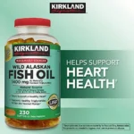 kirkland, Wild Alaskan, Fish Oil 1400 mg (230 Capsule) - Image 3