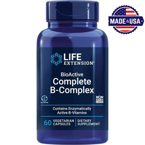 Life-Extension-B-Complex-Capsules-Price-in-Bangladesh.jpg Life Extension Bioactive Complete B-complex (60 Capsules) - Image 1