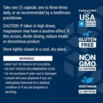 Life Extension Magnesium Caps 500mg (100 Capsules) - Image 3