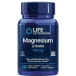 Life Extension Magnesium (Citrate) 100 mg -100 Vegetarian Capsules