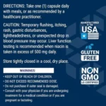 Life Extension, Vitamin B3 Niacin 500 mg (100 Capsules) - Image 4