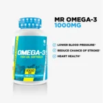 Muscle Rulz Omega-3 Fish Oil, 1000 mg, (100 Softgels) - Image 2