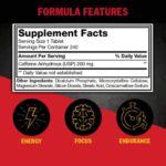 Mutant Caffeine 200mg (240 Tablets) - Image 2