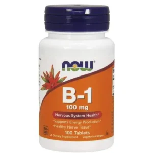 NOW Foods, B-1 100 mg (100 Tablets)