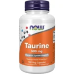 NOW Foods Taurine 500 mg (100 Capsules)