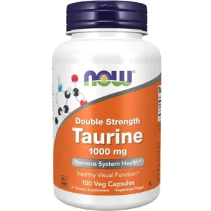 NOW Foods Taurine 1000 mg (100 Capsules)