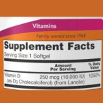 NOW Foods, Vitamin D-3 High Potency 10,000 IU, 120 Softgels - Image 3