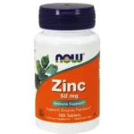 NOW Foods, Zinc 50 mg (100 Tablets)