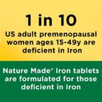 Nature Made Iron 65 mg (325 mg Ferrous Sulfate) 365 Tablets - Image 3