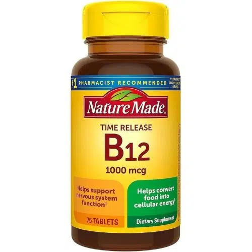 Nature-Made-Vitamin-B12-1000-Mcg-Tablet-in-Bangladesh.jpg Nature Made, Vitamin B12 1000 mcg (75 Tablets) - Image 1