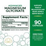 Nature's Bounty, Advanced Magnesium Glycinate 360 mg (90 Capsules) - Image 2