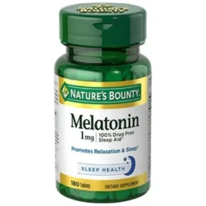 Nature’s Bounty Melatonin 1mg (180 Tablets)