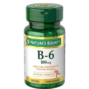 Nature's Bounty, Vitamin B-6 100 mg (100 Tablets)