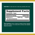 Nature's Bounty, Vitamin B-12, 1000 mcg, (100 Tablets) - Image 3