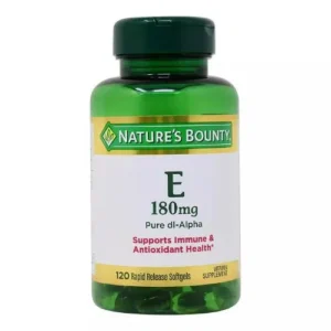 Nature's Bounty, Vitamin E 180 mg (120 Capsules)